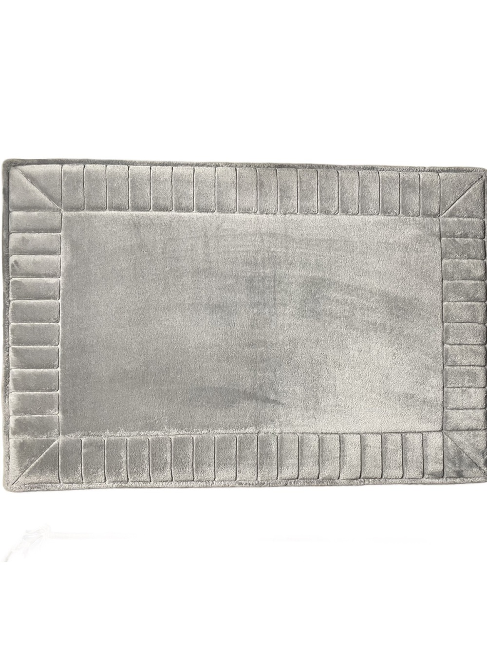 Large Gray Memory Foam Bathmat - Super Soft - (2 ft. X 3 ft.)